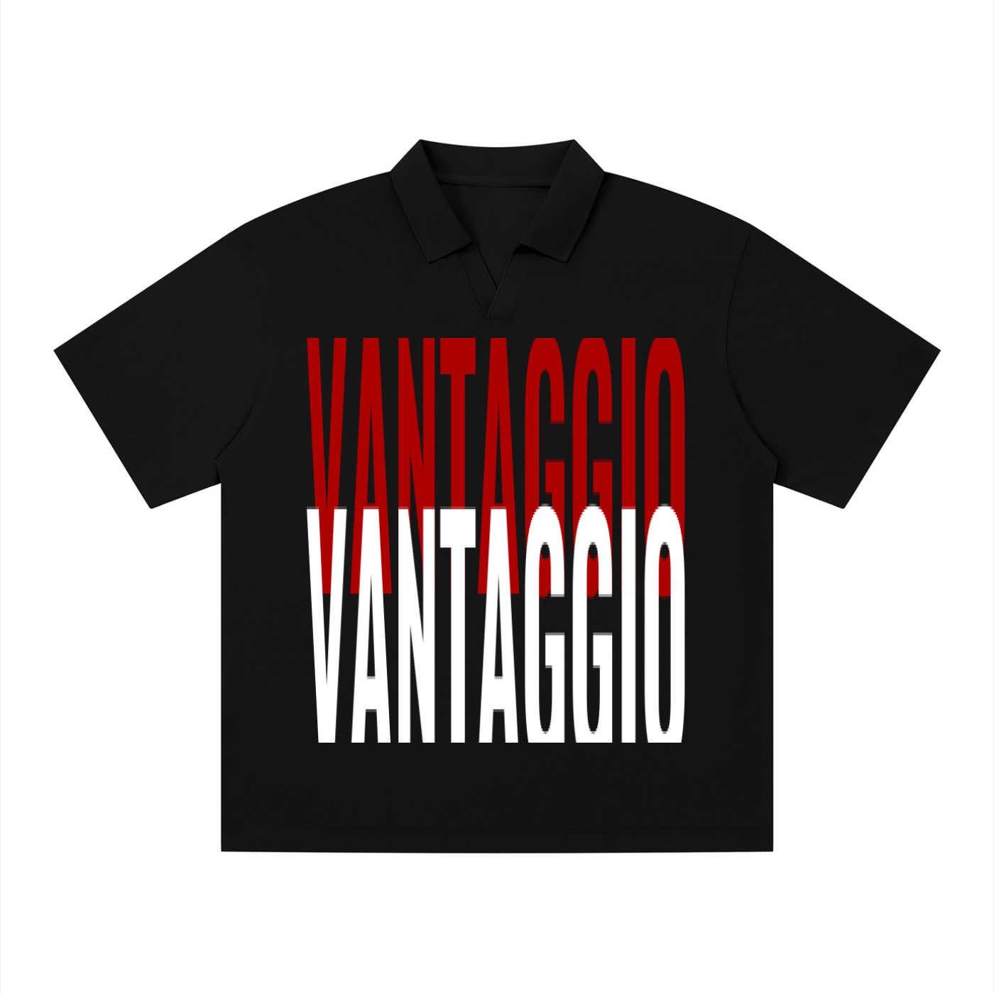 Men's Drop Shoulder Polo Shirt